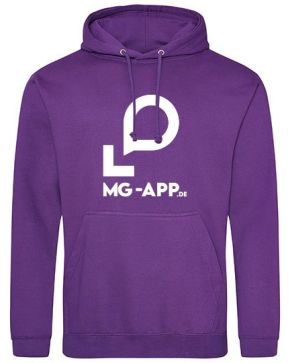 College Hoodie lila