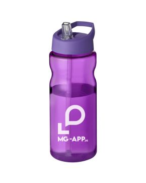 H2O Active® Eco Base 650 ml Sportflasche mit Ausgussdeckel - lila